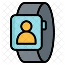 Smartwatch profile  Icon