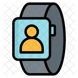 Smartwatch profile  Icon