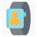 Smartwatch profile  Icon