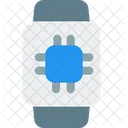 Smartwatch-Prozessor  Symbol