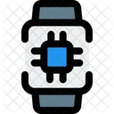 Smartwatch-Prozessor  Symbol