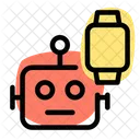 Smartwatch-Roboter  Symbol