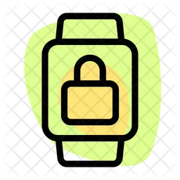 Smartwatch Security  Icon