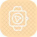 Smartwatch Tracking Spur Standort Symbol