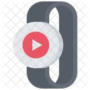 Smartwatch Video Player Video Player Smartwatch Icon
