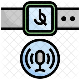 Smartwatch Voice Control  Icon