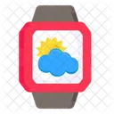 Smartwatch Weather Smartwatch App Weather Forecast Icon