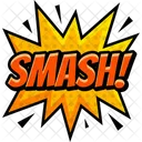 Smash Speech Bouble Chat Bouble Icon