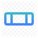 Surface Electrical Component Outlined Gradient Icon