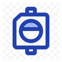 Surface Electrical Component Blue Icon