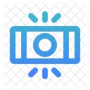 Surface Electrical Component Outlined Gradient Icon