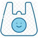 Smile Poly Bag Plastic Bag Icon