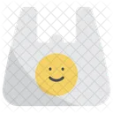 Smile Poly Bag Plastic Bag Icon
