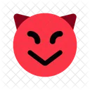 Smile Face Evil Icon