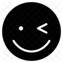 Smile Happy Wink Icon