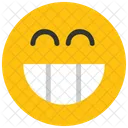 Wide Grin Emoji Icon