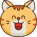 Smile Emoticon Cat Icon