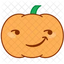 Smile Happy Pumpkin Icon