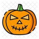 Smile Pumpkin Halloween Icon