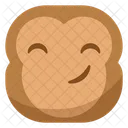 Smile Okay Monkey Icon