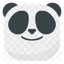 Smile Panda Emoji Icône
