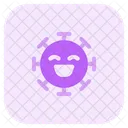 Smile Coronavirus Emoji Coronavirus Icon