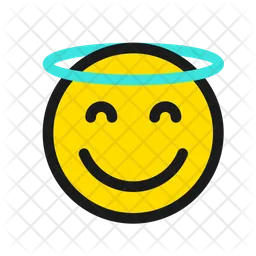 Smile Angle Face Emoji Icon