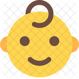 Smile Baby Emoji Icon