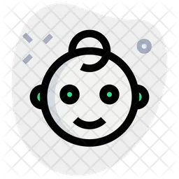 Smile Baby Emoji Icon