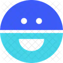 Smile Beard Emoji Expression Icon