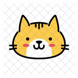 Smile cat Emoji Icon