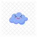 Cloud Cute Vector Icon