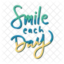 Smile each day Icon