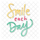 Smile each day  Icon
