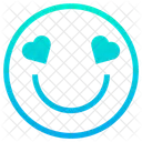 Romantic Love Smile Icon