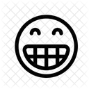Smile Happy Wide Icon