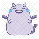 Smile Tear Happy Icon