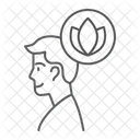 Smile Man Lotus Icon