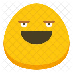 Smile laugh Emoji Icon