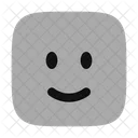 Smile Square Icon