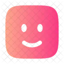 Smile Square Icon