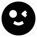 Smile Squint Wink Squint Emoji Icon