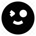 Smile Squint Wink Squint Emoji Icon