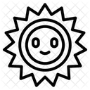 Smile sun  Icon