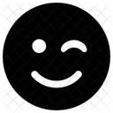 Smile wink  Icon