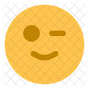 Smile Wink  Icon