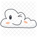 Smile Wink cloud  Icon