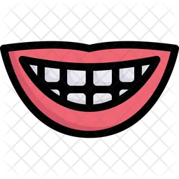 Smile With Teeth  Icon