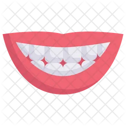 Smile With Teeth  Icon