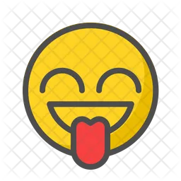 Smile With Tongue Emoji Icon